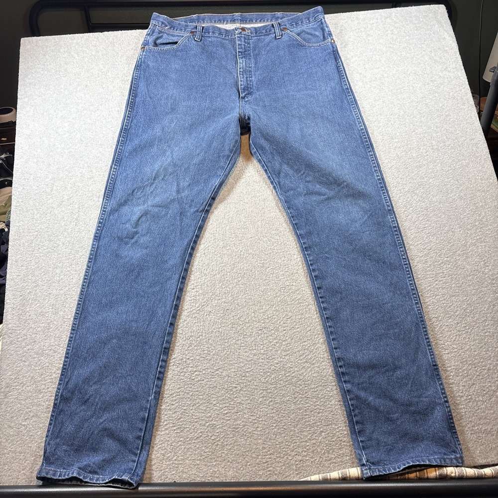 Wrangler Retro Men's 40x36 Medium Wash Straight Leg Western Jeans 13MWZPW